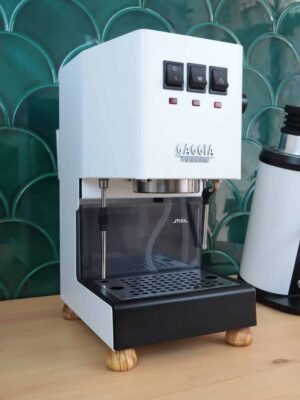 Gaggia Classic Wooden Feet – Olive