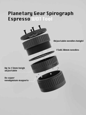 Planetary Gear Spirograph Espresso WDT Needles – Parts