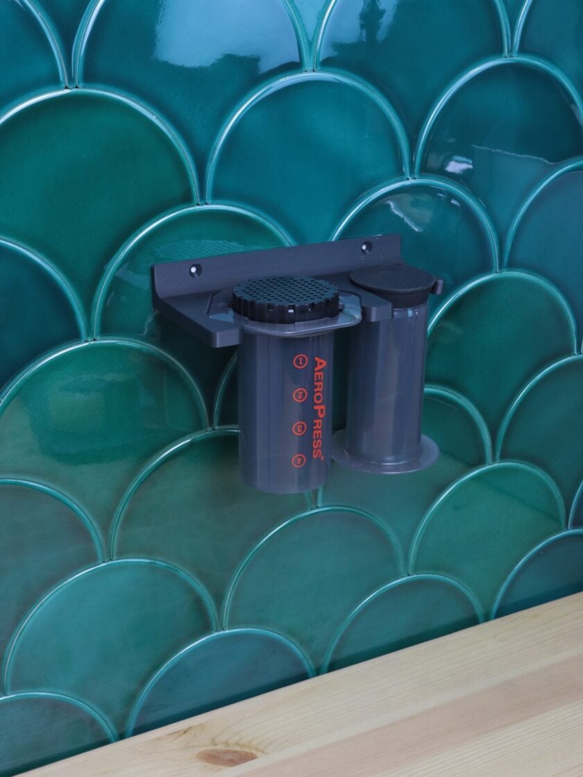 Aeropress Space Saving Organizer Wall Mount