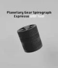 Planetary Gear Spirograph Espresso WDT Tool (Adjustable Length) – front view