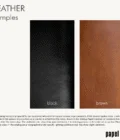 Papel Espresso Leather Samples