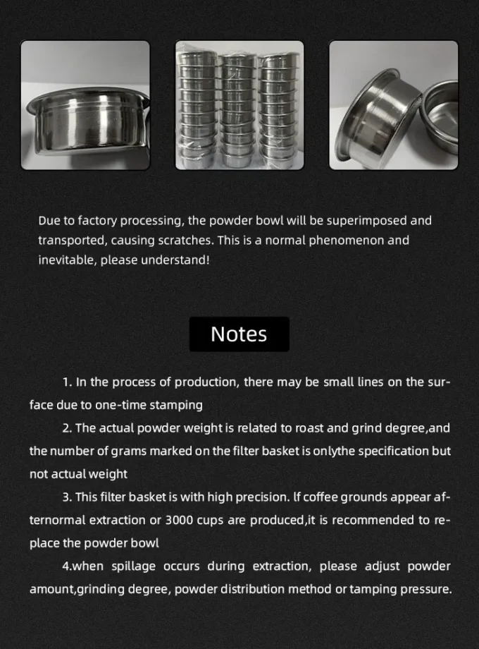 MHW-3BOMBER DEX Precise Coffee Basket