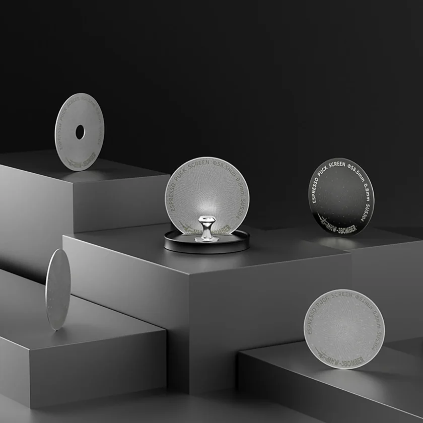 HW-3BOMBER Espresso Puck Screen - Image 2
