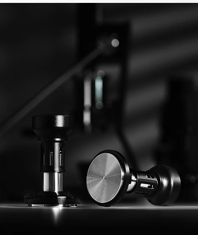 MHW-3BOMBER Impact Coffee Tamper – 58mm / 58.35mm / 58.5mm Ripple Base