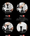 MHW-3BOMBER Impact Coffee Tamper – 58mm / 58.35mm / 58.5mm Ripple Base – product photo 19