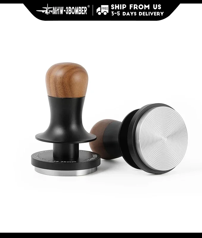 MHW-3BOMBER Espresso Tamper 51/53/58mm with Calibrated Spring