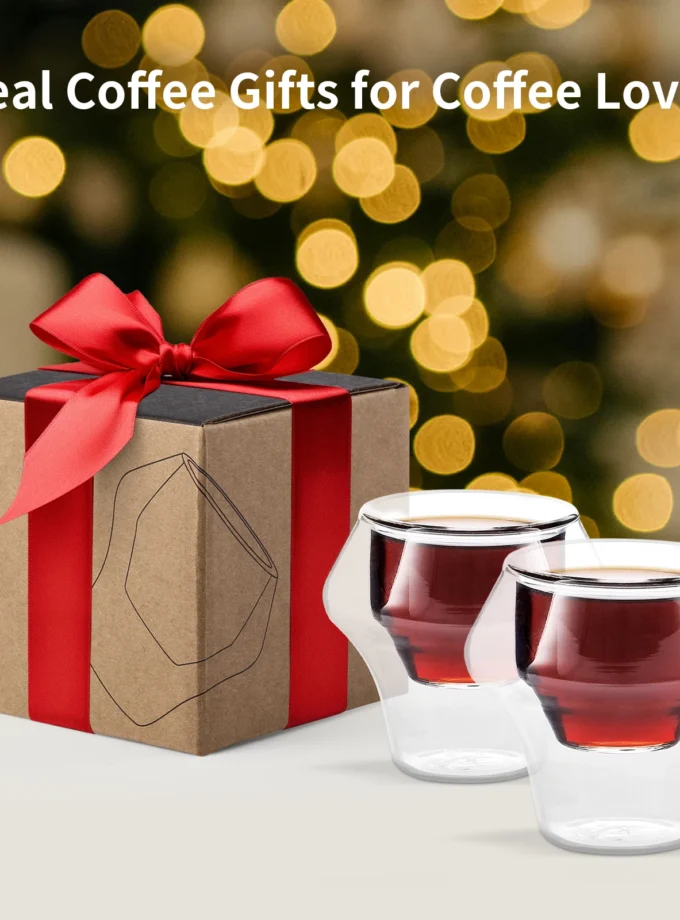 MHW-3BOMBER Double Wall Glass Espresso Cups