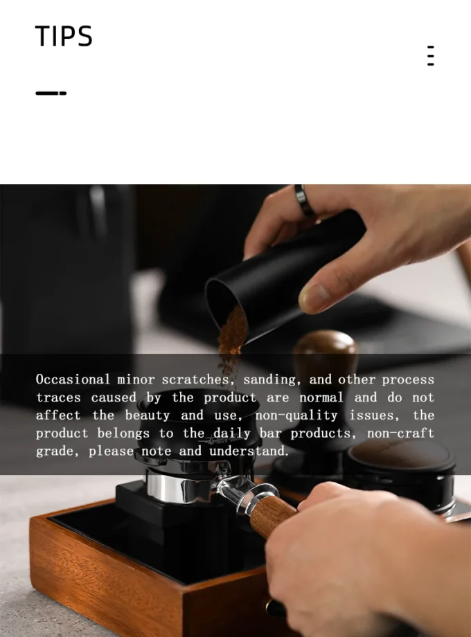 MHW-3BOMBER 53/58MM Magnetic Coffee Dosing Ring