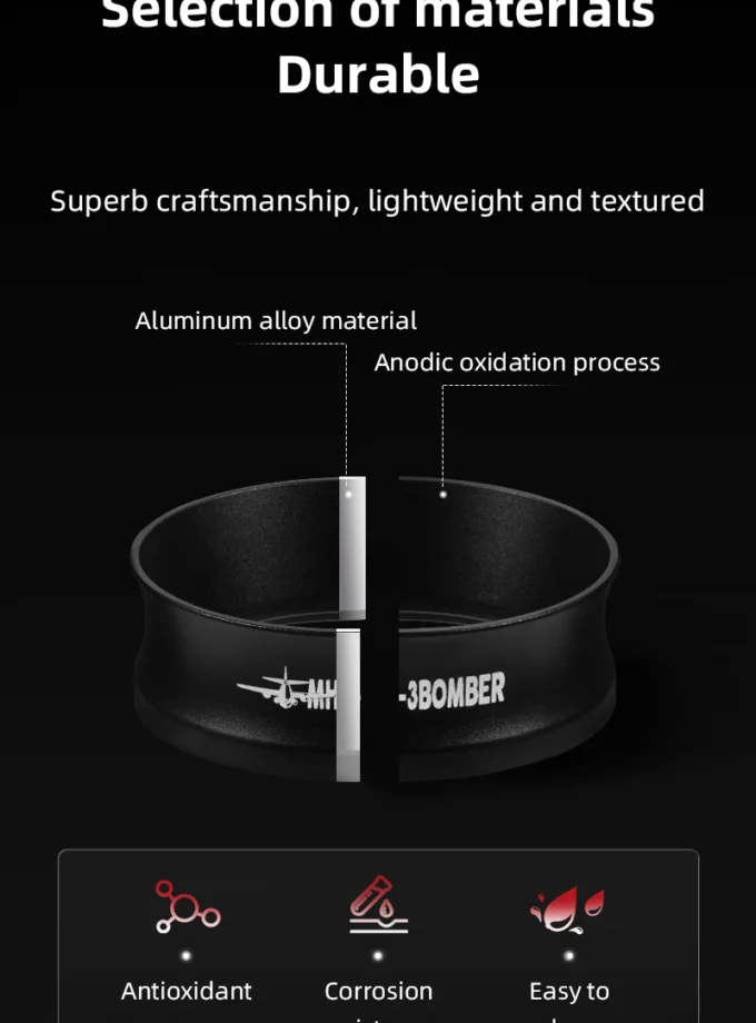 MHW-3BOMBER 53/58MM Magnetic Coffee Dosing Ring