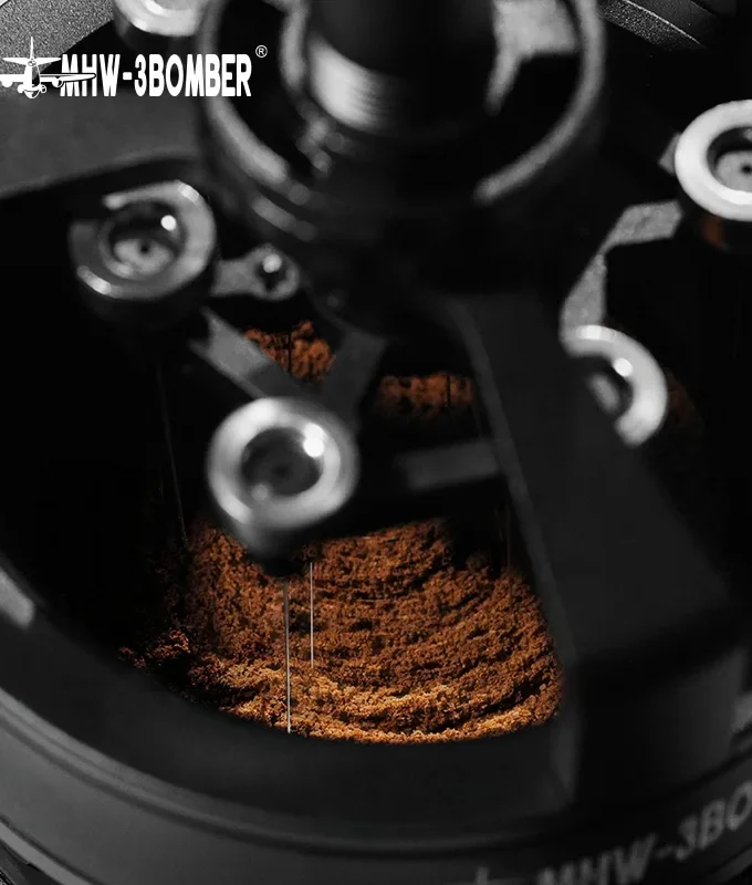 MHW-3BOMBER WDT Tool Espresso 58mm Cyclone Distribution Tool