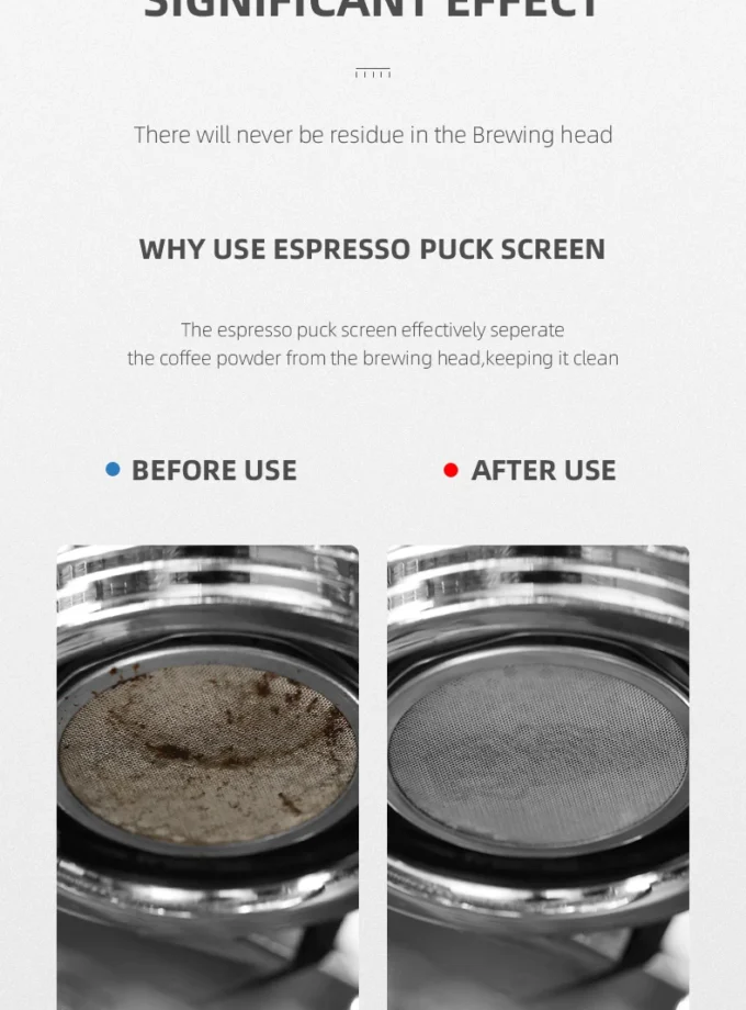 HW-3BOMBER Espresso Puck Screen