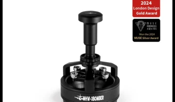 MHW-3BOMBER WDT Tool Espresso 58mm Cyclone Distribution Tool