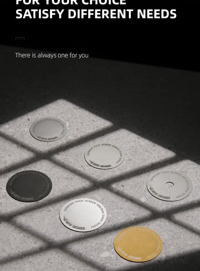 HW-3BOMBER Espresso Puck Screen
