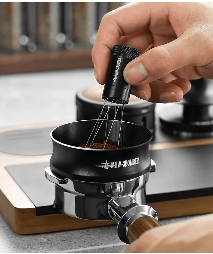 MHW-3BOMBER 53/58MM Magnetic Coffee Dosing Ring