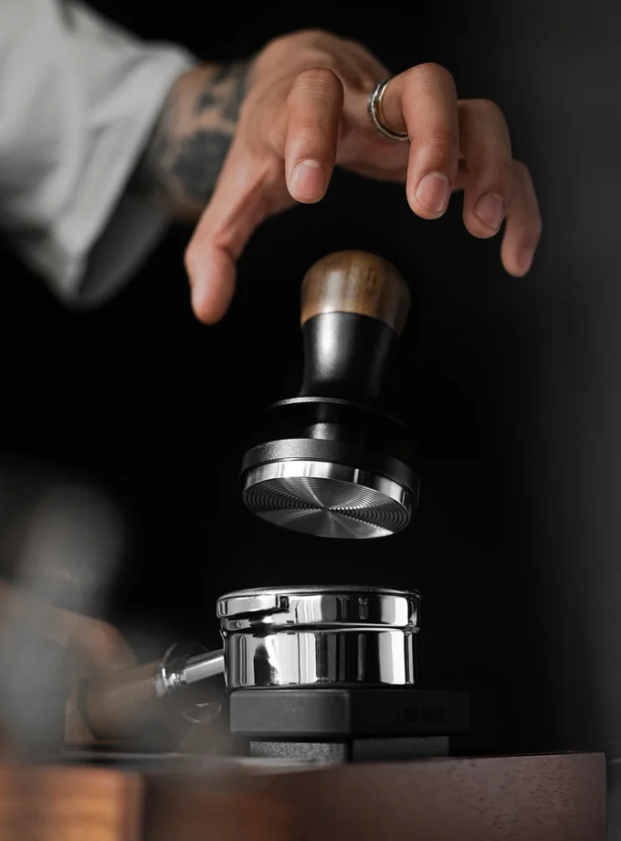 MHW-3BOMBER Espresso Tamper 51/53/58mm with Calibrated Spring