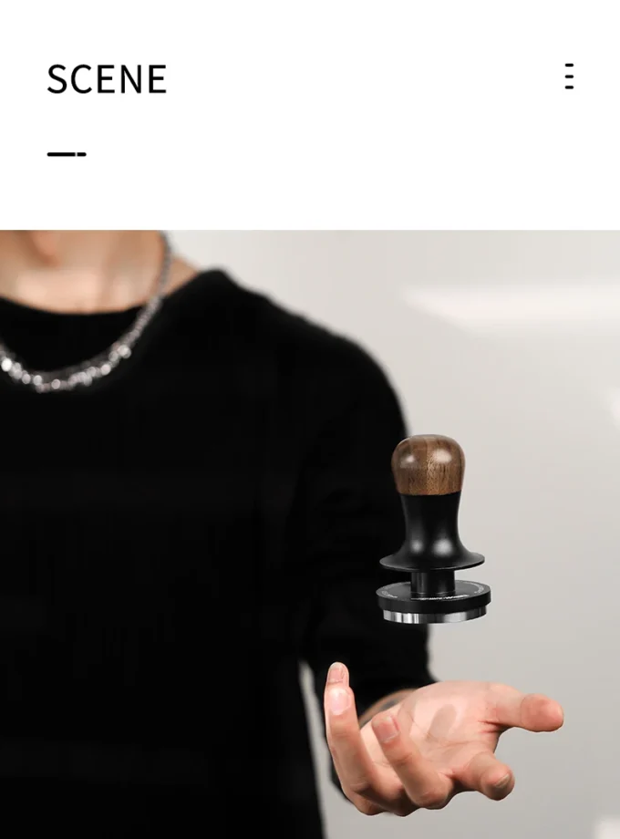MHW-3BOMBER Espresso Tamper 51/53/58mm with Calibrated Spring