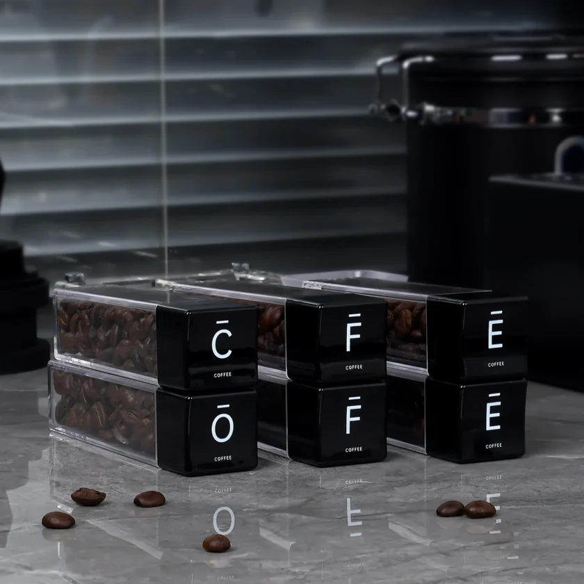 IKAPE Coffee Bean Cellar Tubes – Single Dose Coffee Bean Storage Set (6 or 12 Tubes) - Image 3