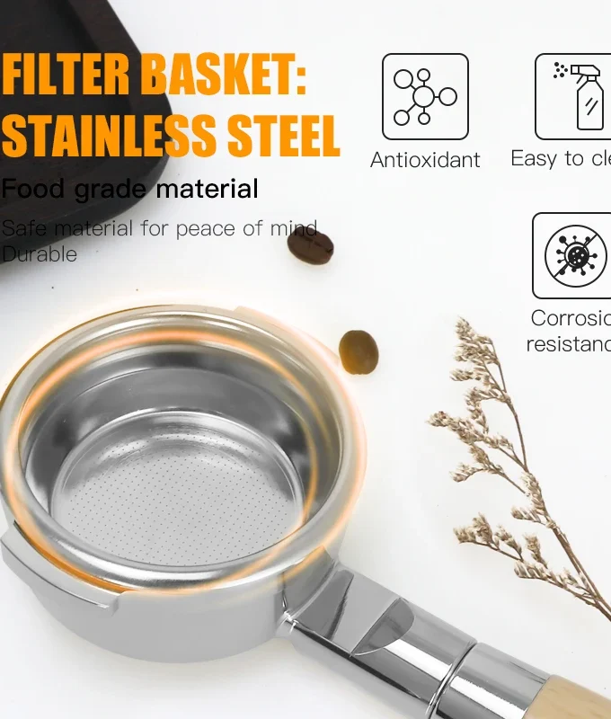 58mm Bottomless Portafilter for Breville 9 Series