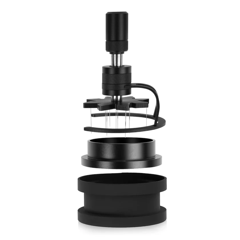 IKAPE Rotary WDT Tool V2 – Espresso Distribution Stirrer with Adjustable 0.25mm Needles and Stand - Image 2