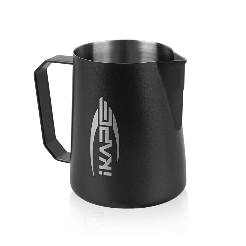 IKAPE Milk Frothing Pitcher – Premium Stainless Steel Steaming Pitcher for Latte Art