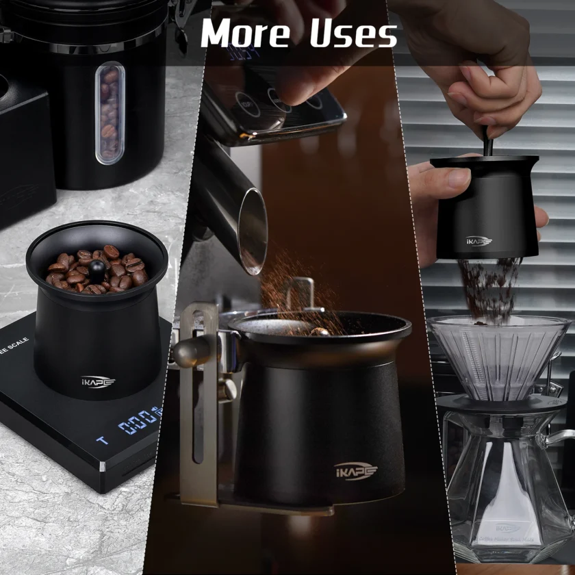 IKAPE Coffee Blind Shaker – Espresso Powder Receiver Cup for 51mm / 54mm / 58mm Portafilters - Image 4