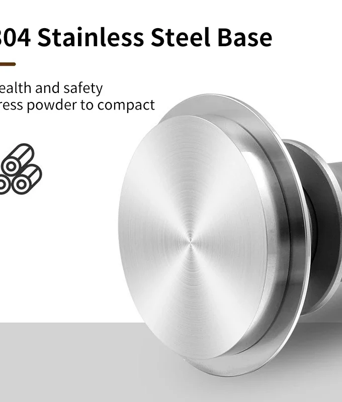 Calibrated Coffee Tamper – Constant Pressure Spring-Loaded Espresso Tamper (51mm / 53mm / 58mm)