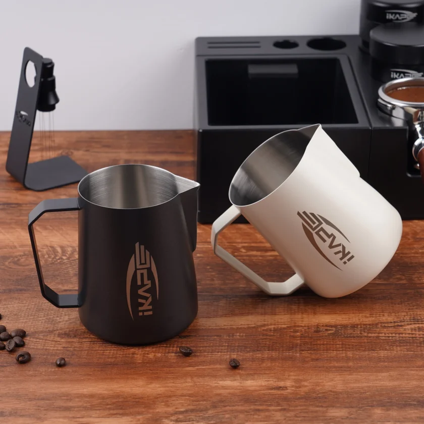 IKAPE Milk Frothing Pitcher – Premium Stainless Steel Steaming Pitcher for Latte Art - Image 6