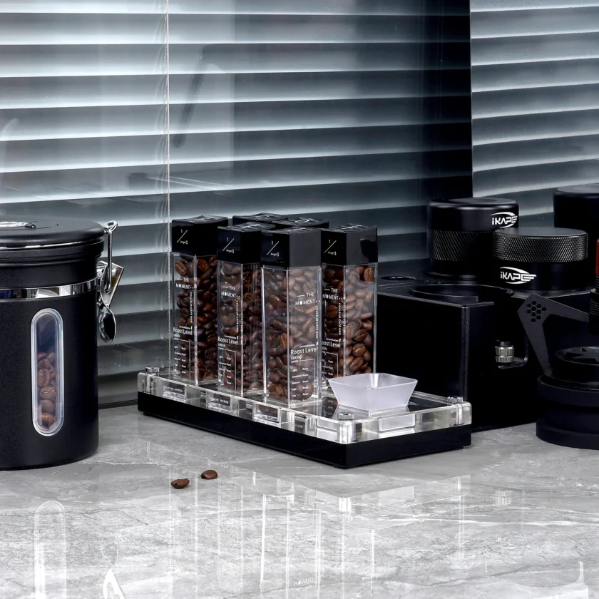 IKAPE Coffee Bean Cellar Tubes – Single Dose Coffee Bean Storage Set (6 or 12 Tubes) - Image 6