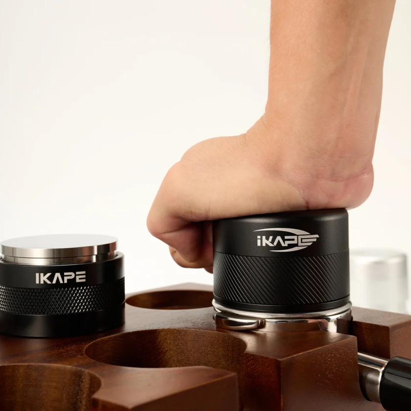 IKAPE Espresso V4 Calibrated Tamper – Premium Spring-Loaded Coffee Tamper for Perfect Extraction - Image 4
