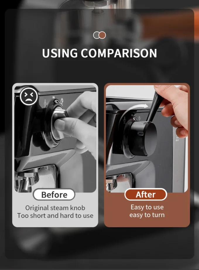 Steam Lever Knob for Breville / Sage 870 875 876 878