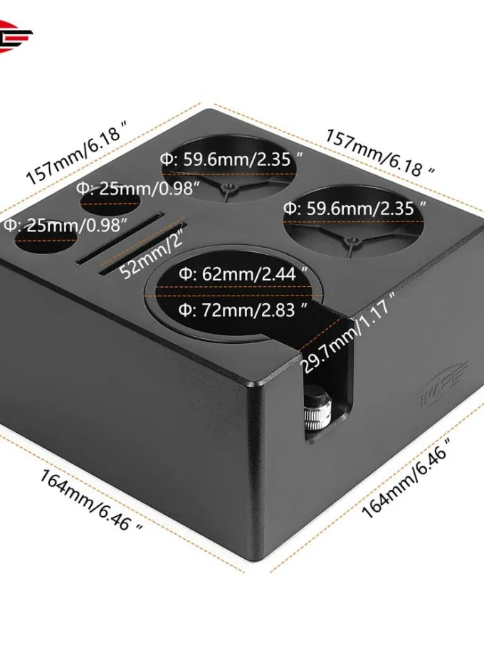 IKAPE ABS 7-in-1 Coffee Tool Organiser (51/54/58mm)