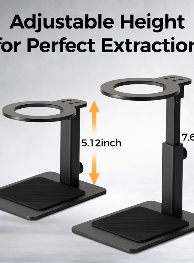 IKAPE Adjustable Portable Coffee Maker Stand