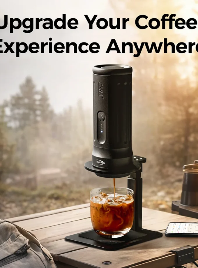 IKAPE Adjustable Portable Coffee Maker Stand