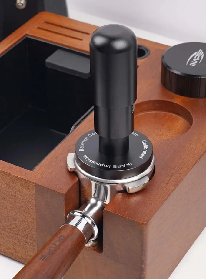 IKAPE Calibrated Adjustable Pressure Spring Tamper (51-58.5mm)