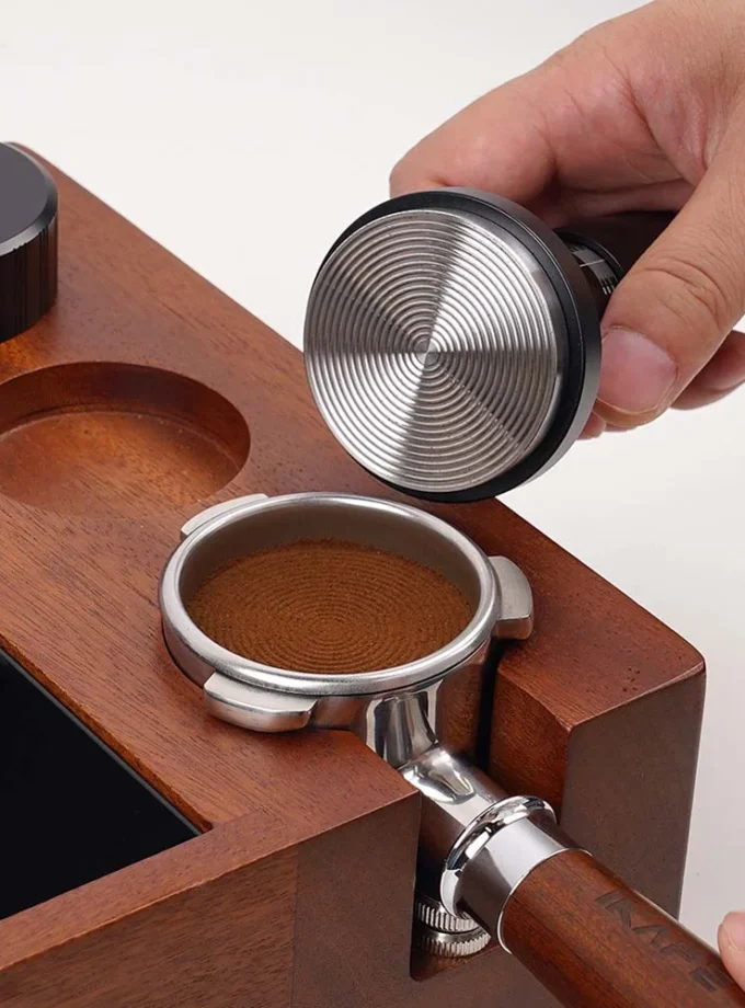 IKAPE Calibrated Adjustable Pressure Spring Tamper (51-58.5mm)