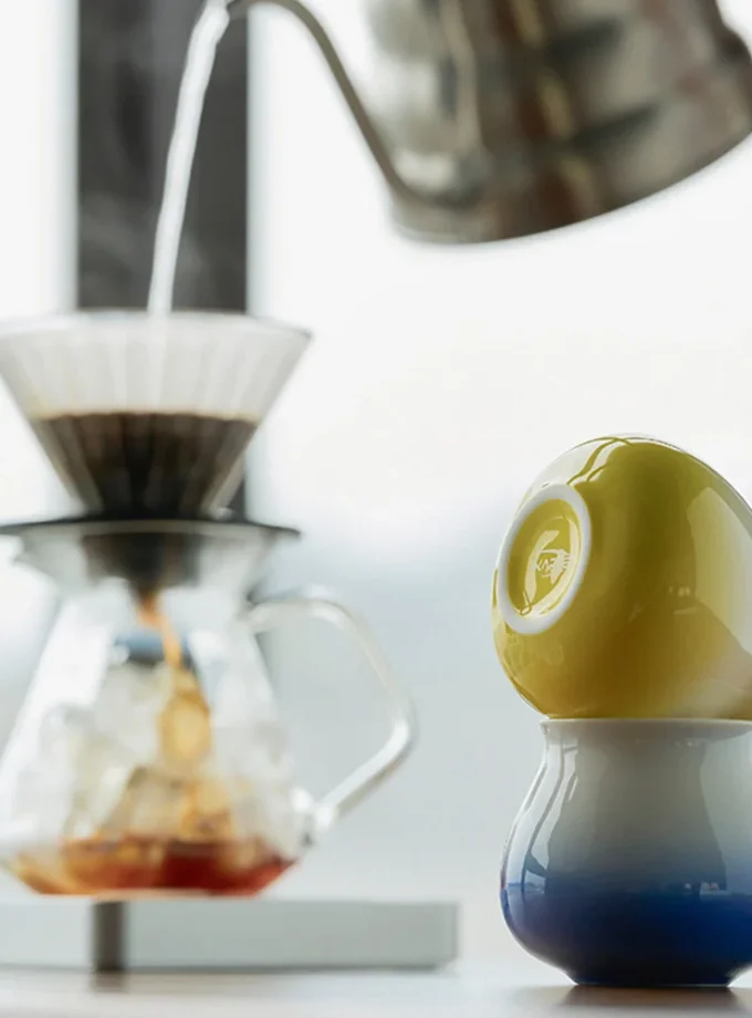 IKAPE Ceramic Combo Coffee & Espresso Cup (180ml)