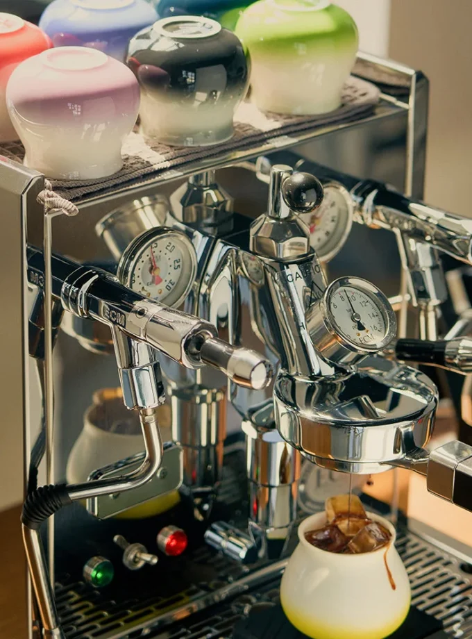 IKAPE Ceramic Combo Coffee & Espresso Cup (180ml)