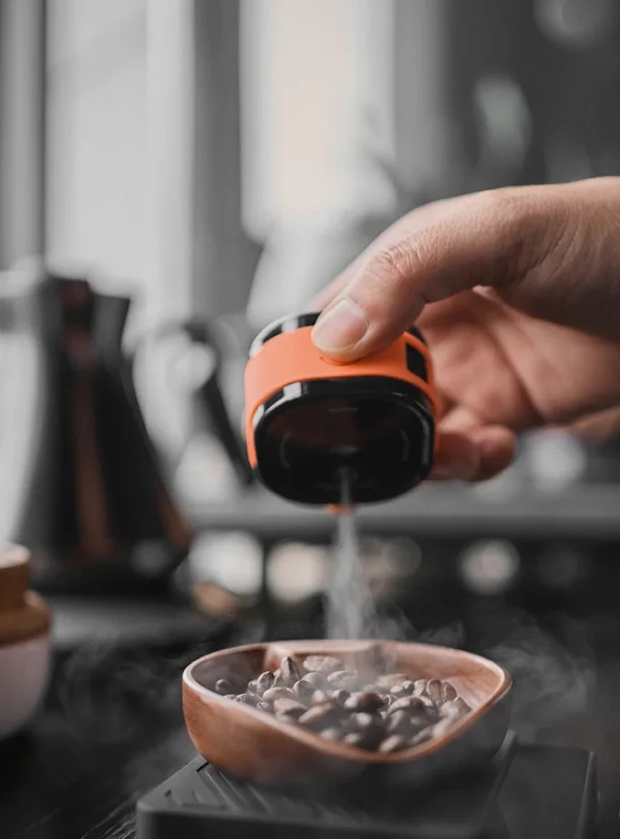 IKAPE Electric Anti-Static RDT Spray for Coffee Grinding