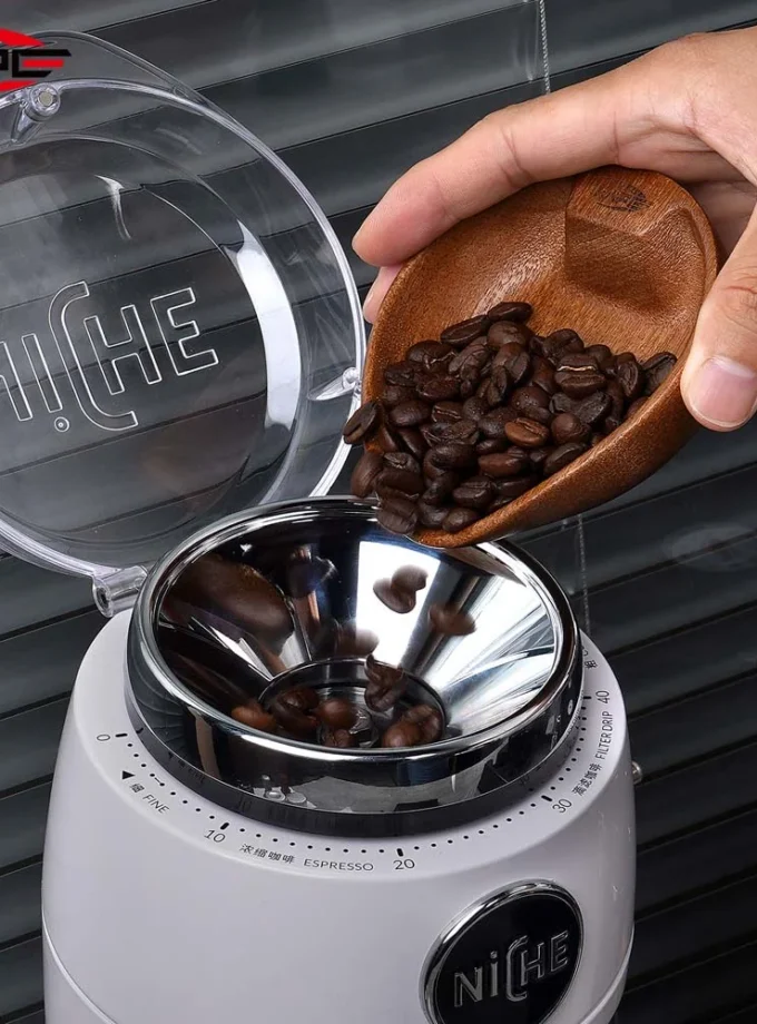 IKAPE Walnut Coffee Bean Bowl & RDT Spray Bottle Set