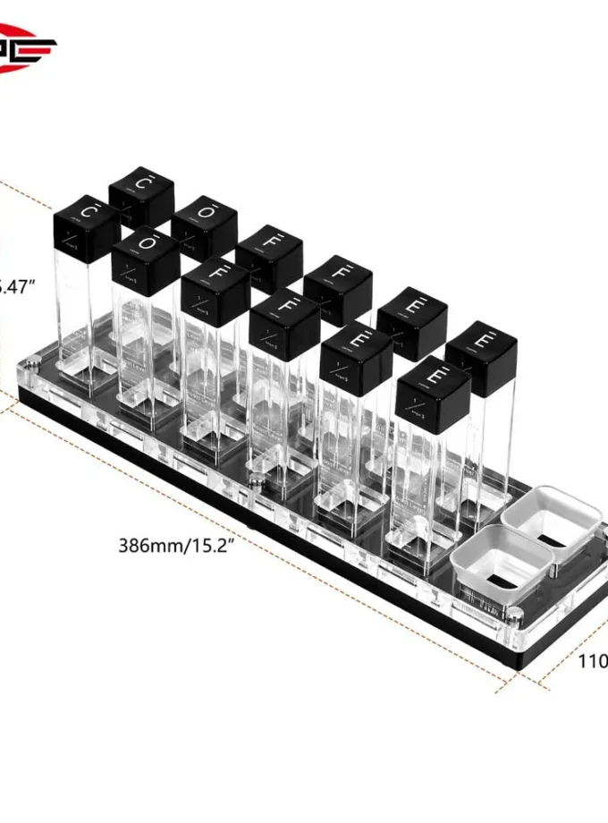 IKAPE Coffee Bean Cellars with Stand & Hopper (6 or 12 Tubes)