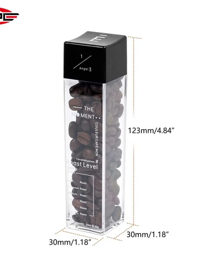 IKAPE Coffee Bean Cellars with Stand & Hopper (6 or 12 Tubes)