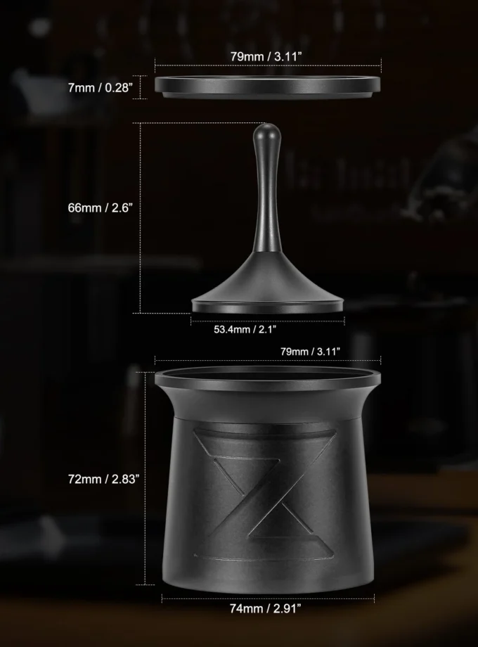 IKAPE V2 Coffee Blind Shaker Receiver Cup (51/54/58mm)