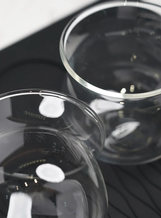 IKAPE Clear Glass Sense Coffee Cup (10.15oz/300ml)