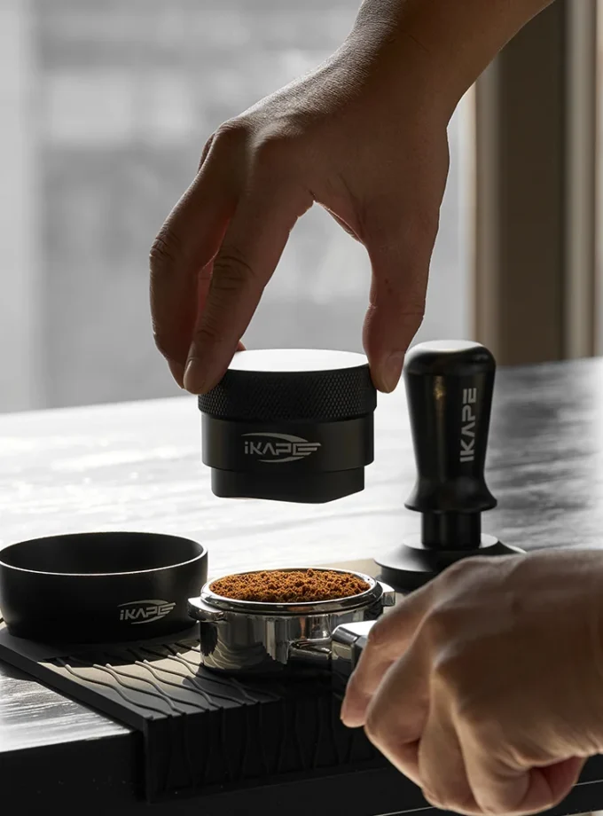 IKAPE Gravity Coffee Distributor All Black (51/53.3/58.35mm)