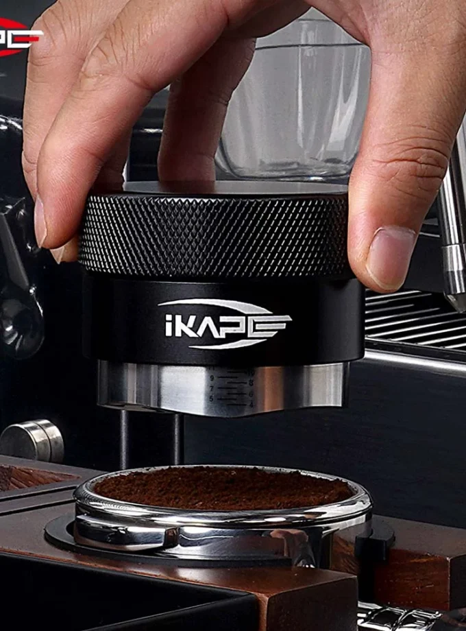 IKAPE Gravity Coffee Distributor Walnut Handle (51/53.3/58.35mm)