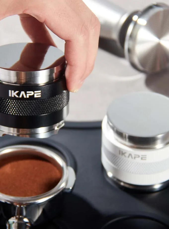 IKAPE 2-in-1 Adjustable Distributor & Tamper (51-58mm)