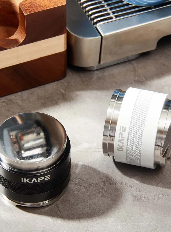 IKAPE 2-in-1 Adjustable Distributor & Tamper (51-58mm)