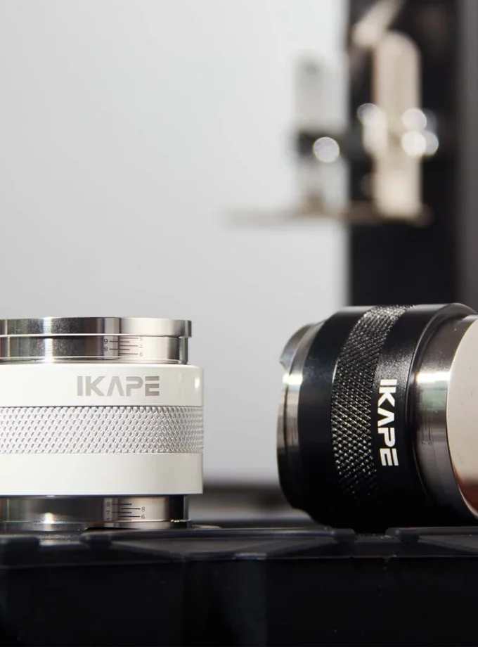 IKAPE 2-in-1 Adjustable Distributor & Tamper (51-58mm)