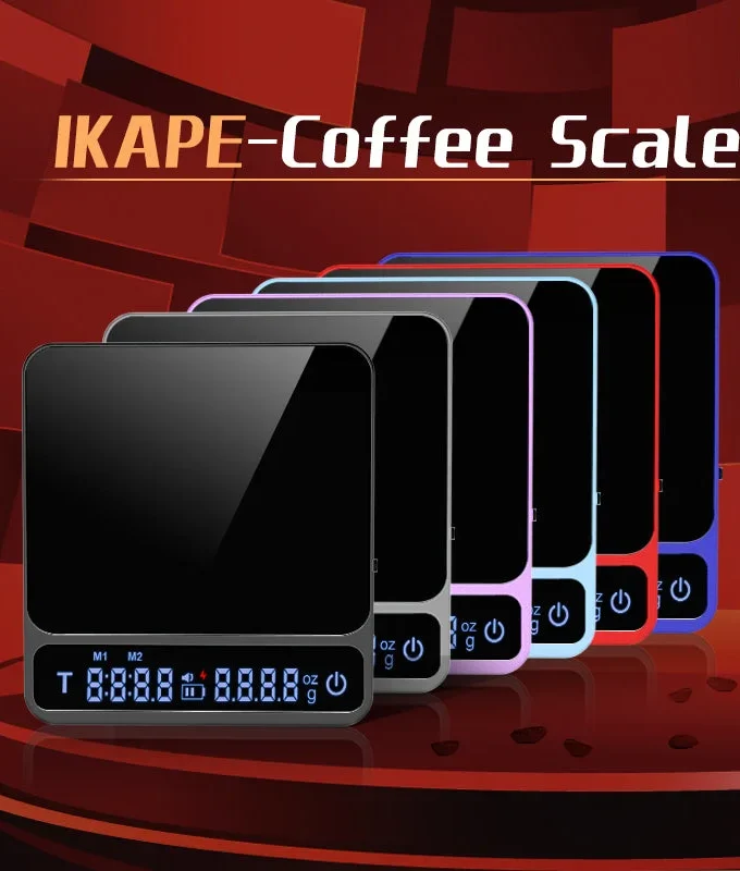 IKAPE V2 Electronic Coffee Scale for Espresso & Drip