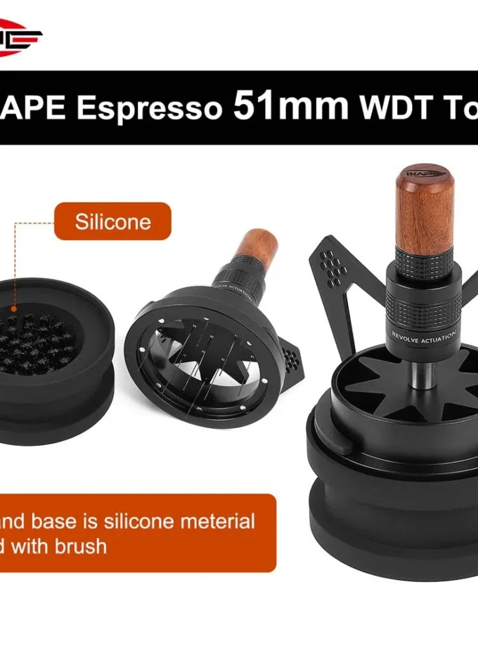 IKAPE Rotary WDT Espresso Distribution Tool (51/54/58mm)